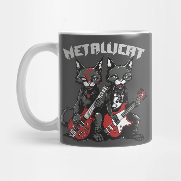 Metallicat by Litehouse Tees
